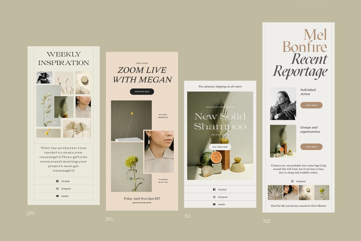 Sage Newsletter Templates 11