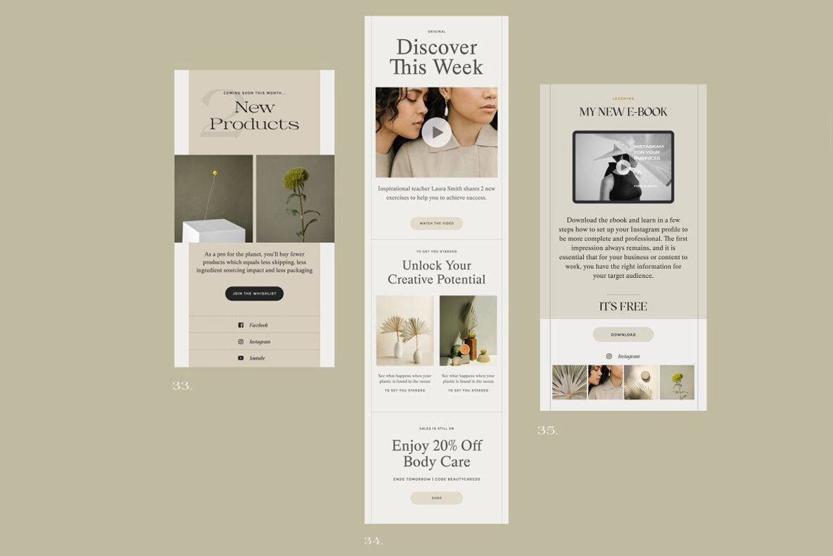 Sage Newsletter Templates 12