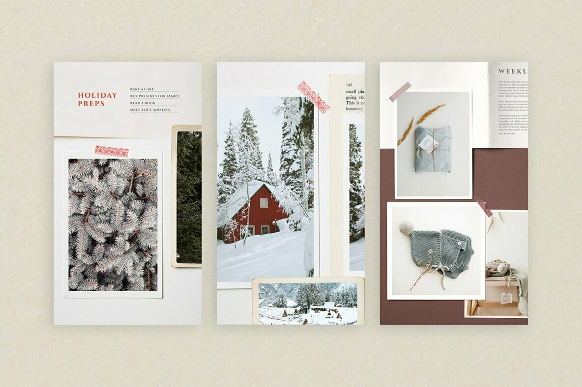 Paper Moodboard   Social Kit 4