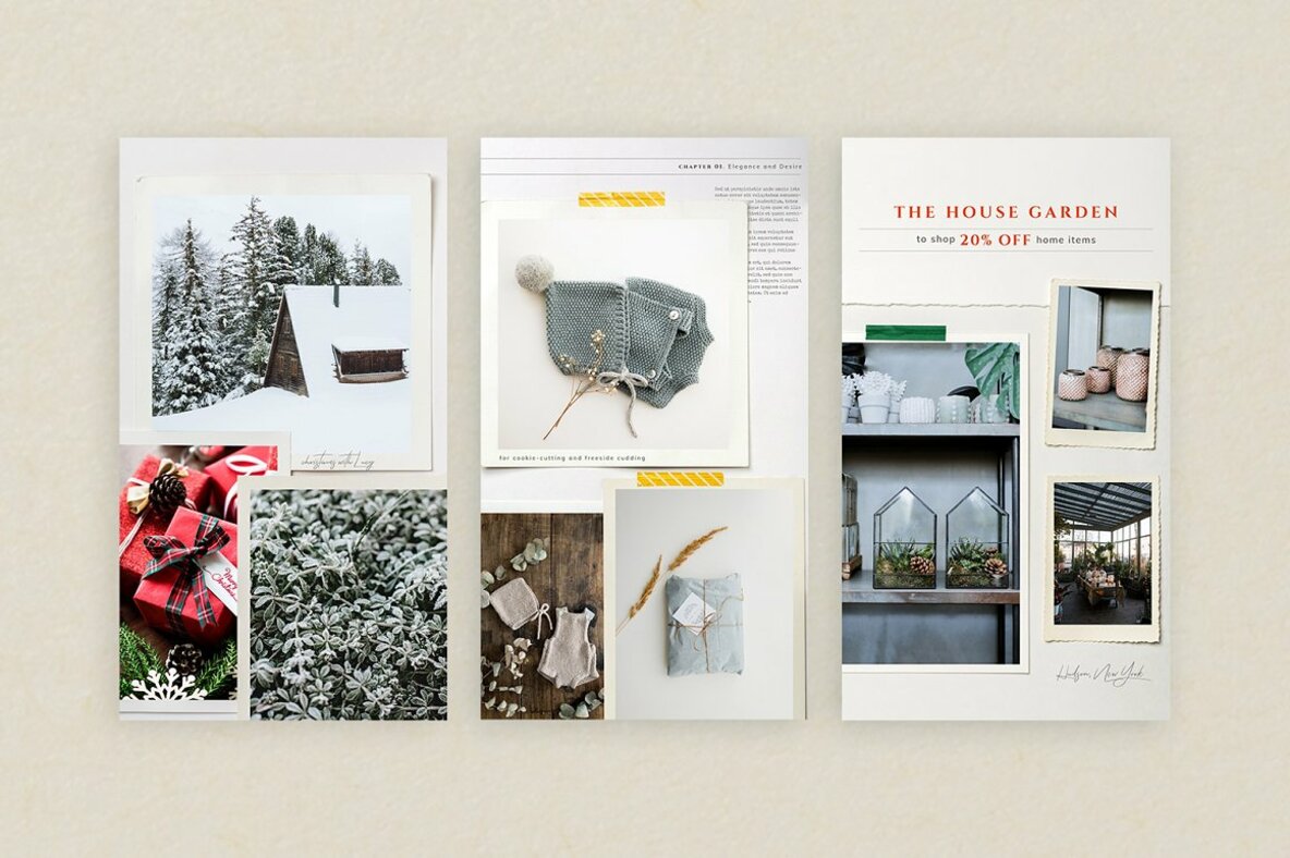 Paper Moodboard   Social Kit 6