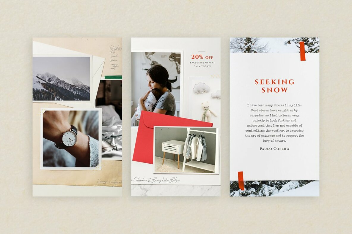 Paper Moodboard   Social Kit 7