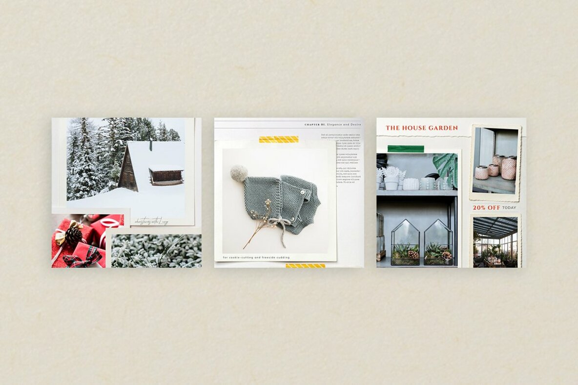 Paper Moodboard   Social Kit 14