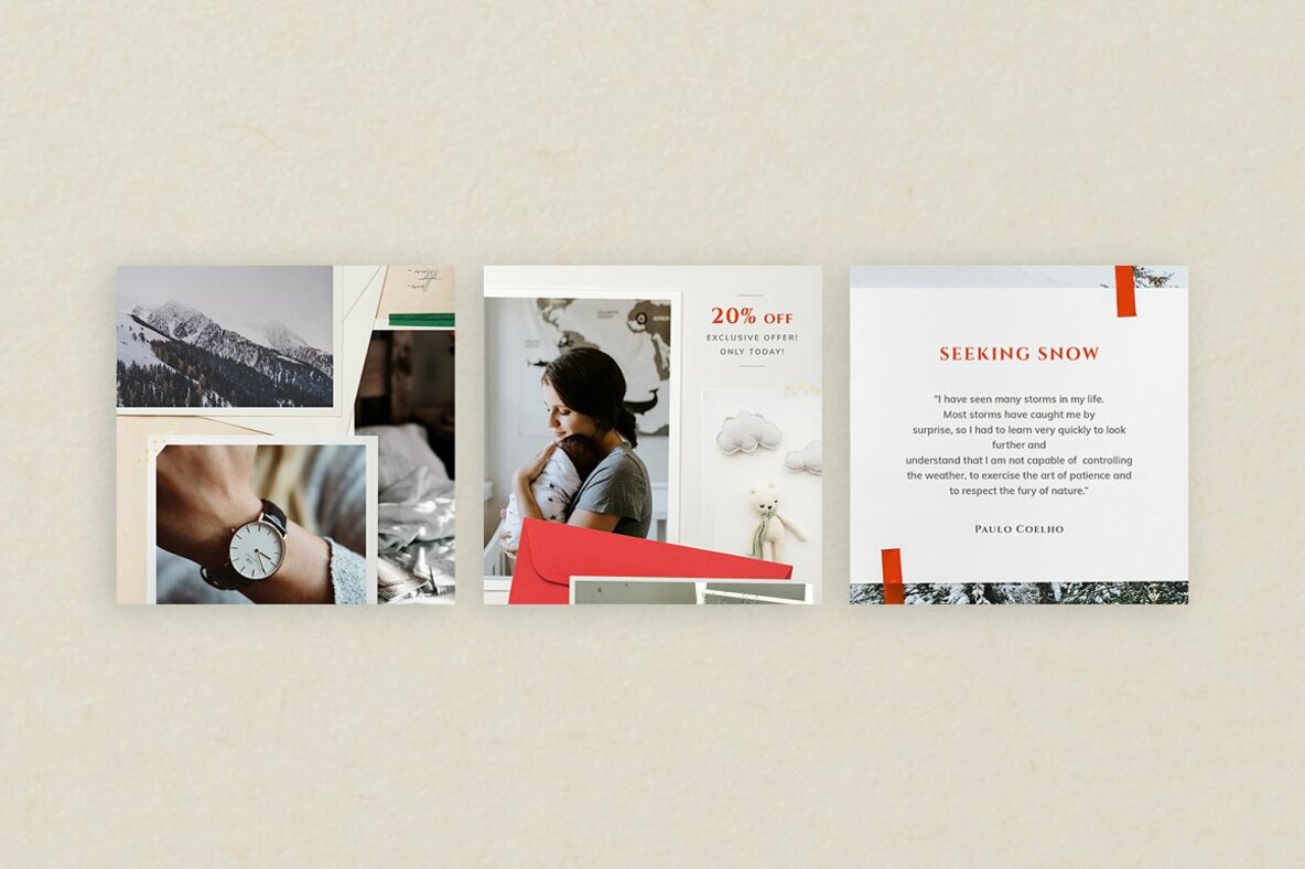 Paper Moodboard   Social Kit 15