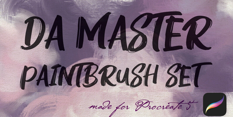 DA Master Paintbrushes for Procreate