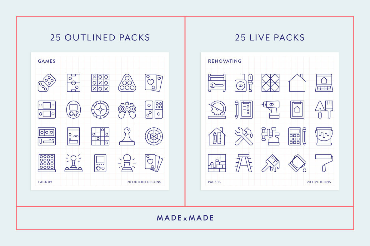 Mega Bundle Line Icons Vol 5 Mega Bundle Line Icons Vol 5