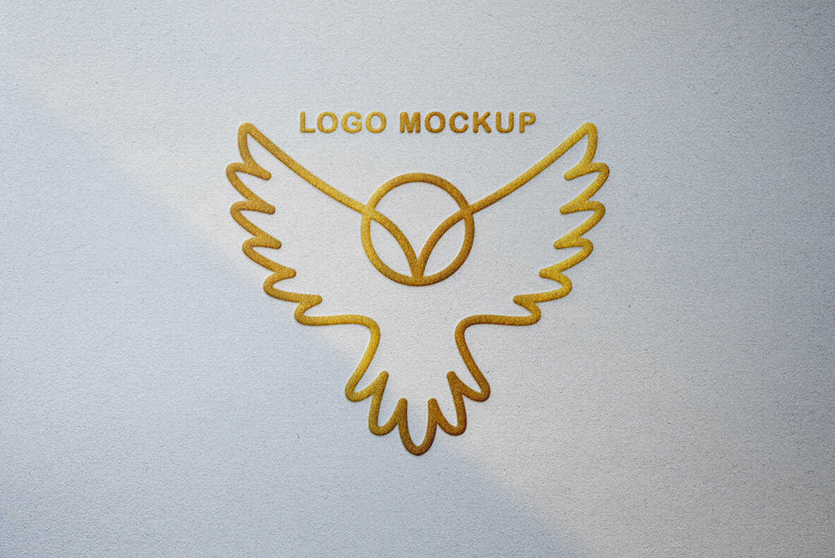Foil Embossing Logo Mockups Foil Embossing Logo Mockups