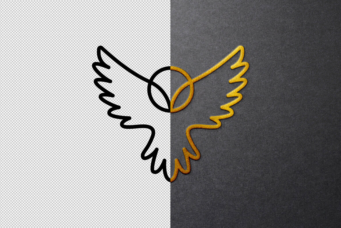 Foil Embossing Logo Mockups Foil Embossing Logo Mockups