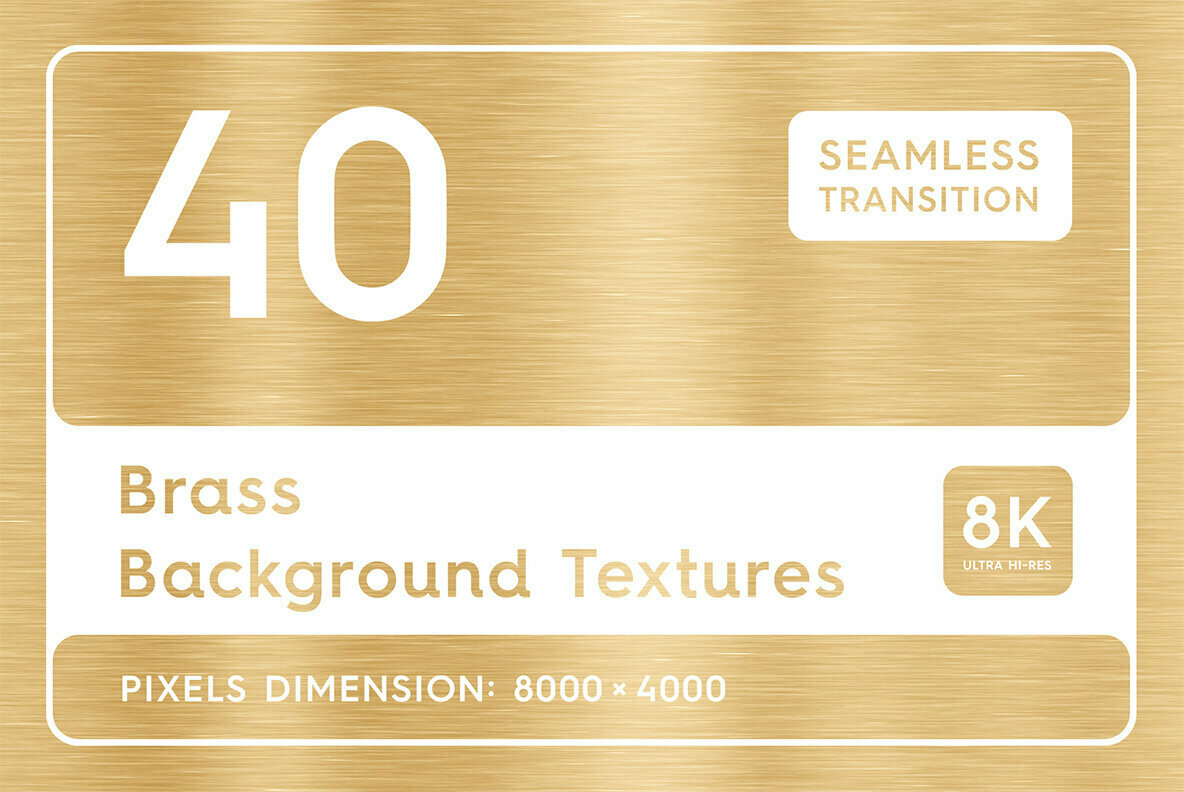 40 Brass Background Textures 1
