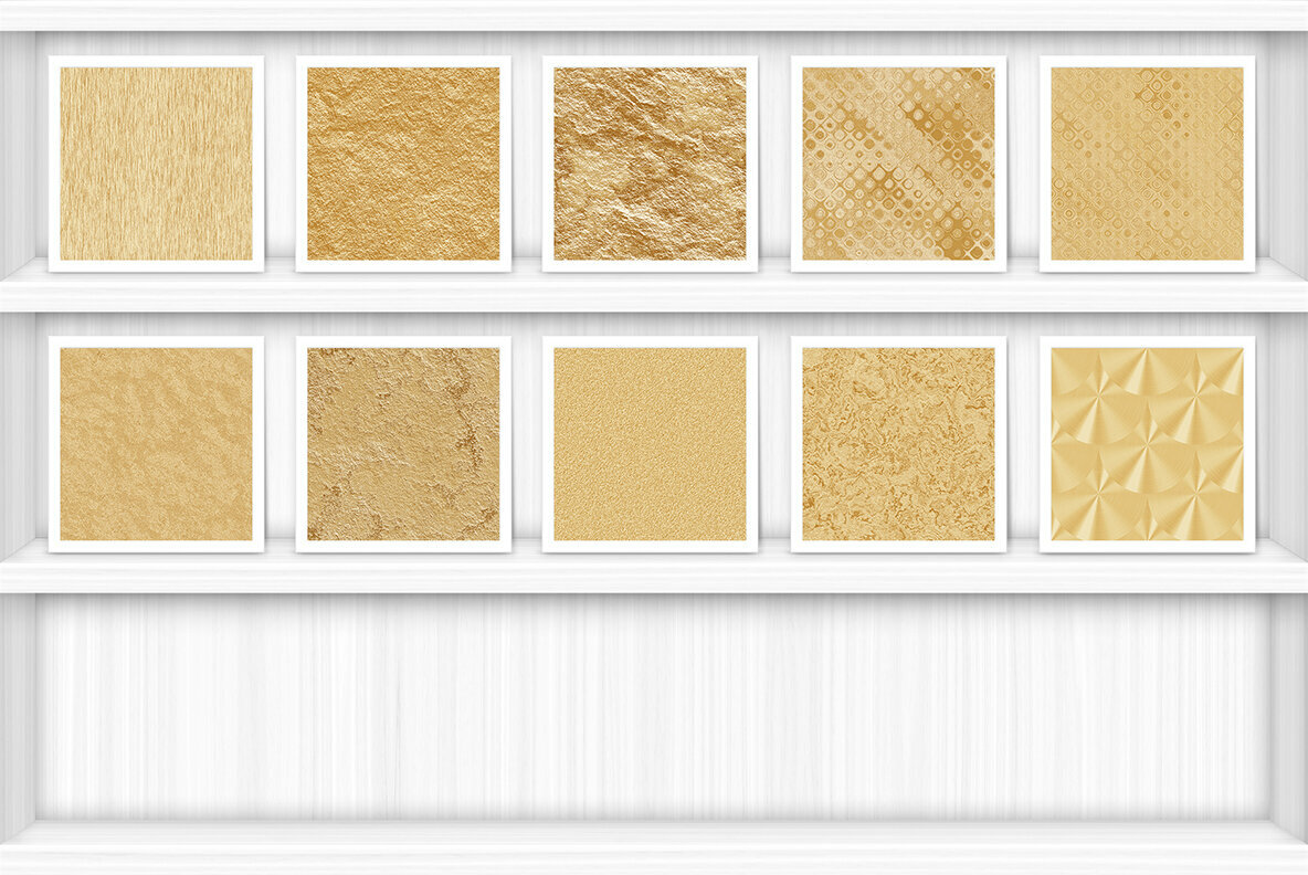 40 Brass Background Textures 5