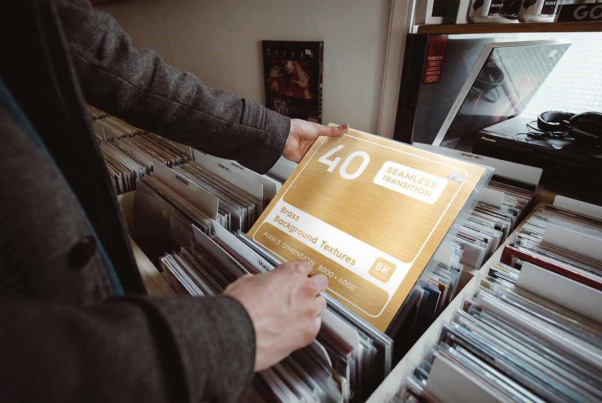 40 Brass Background Textures 9