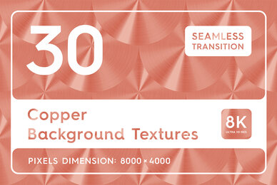 30 Copper Background Textures