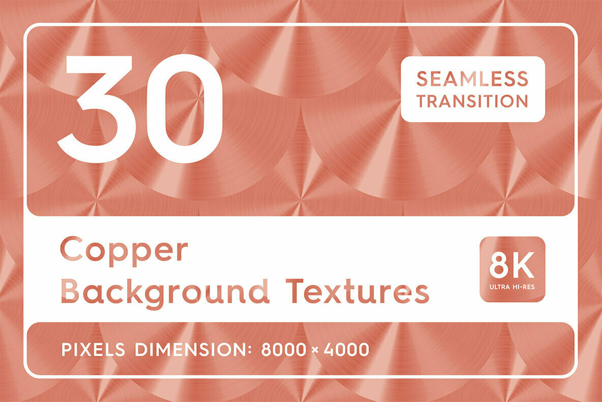 30 Copper Background Textures 1