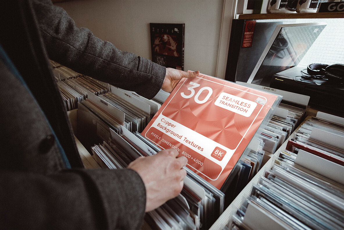 30 Copper Background Textures 8