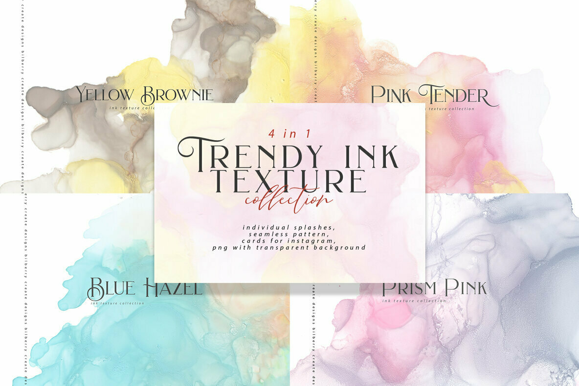 Trendy Ink Texture Bundle Trendy Ink Texture Bundle