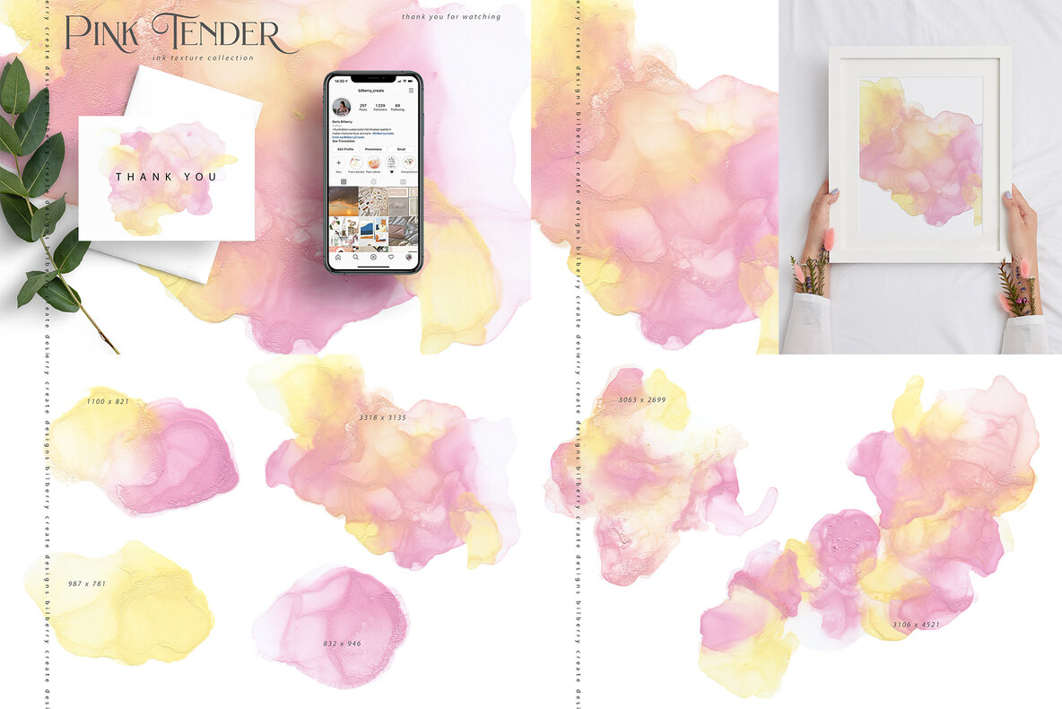 Trendy Ink Texture Bundle Trendy Ink Texture Bundle