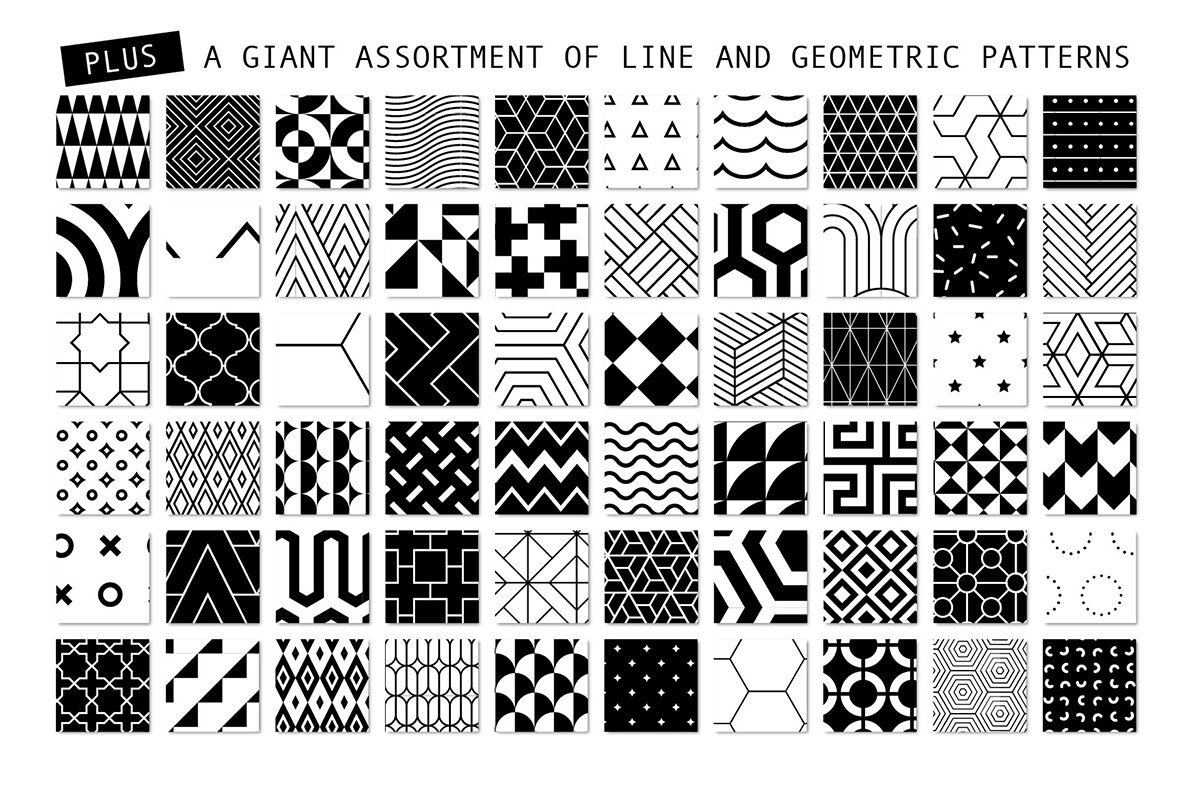 650 Essential Vector Patterns 10