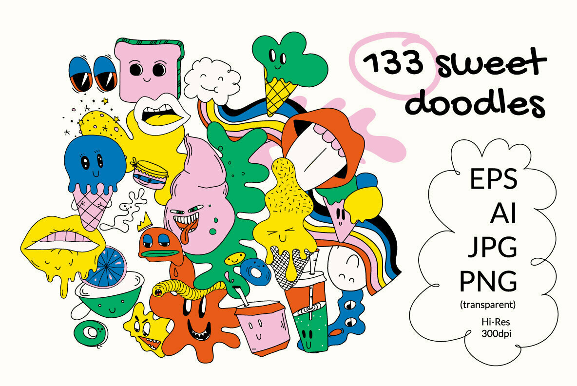 133 Sweet Doodles 133 Sweet Doodles