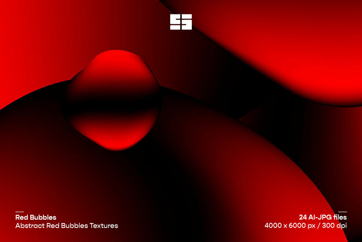 Red Bubbles 5
