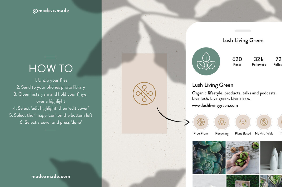 Organic     Instagram Highlight Covers 6