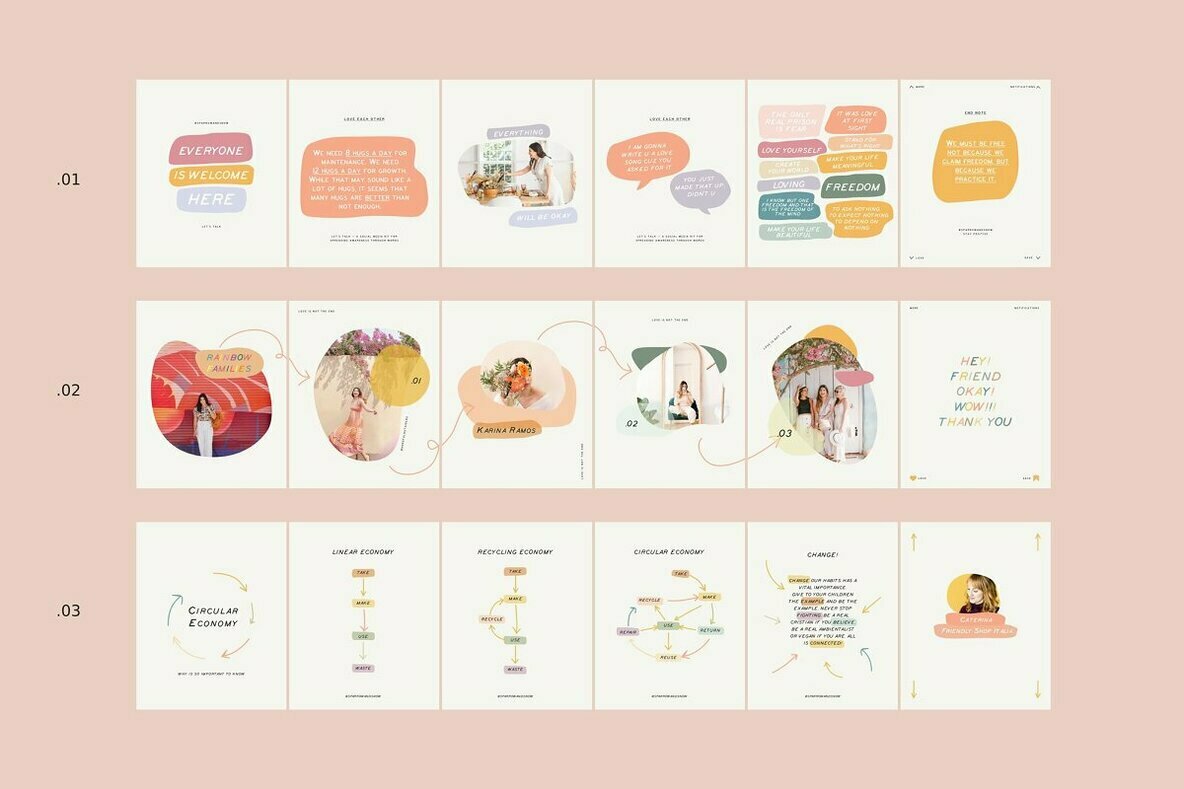 Educational Carousel Templates 2