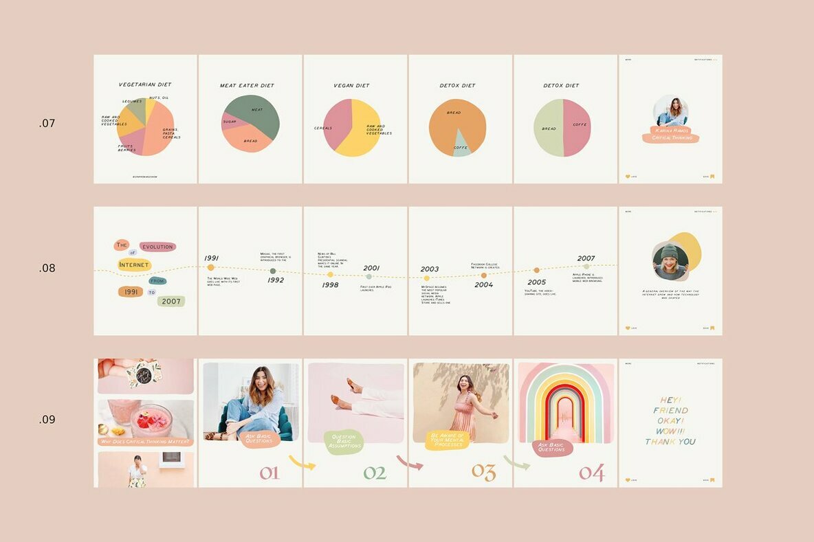 Educational Carousel Templates 5