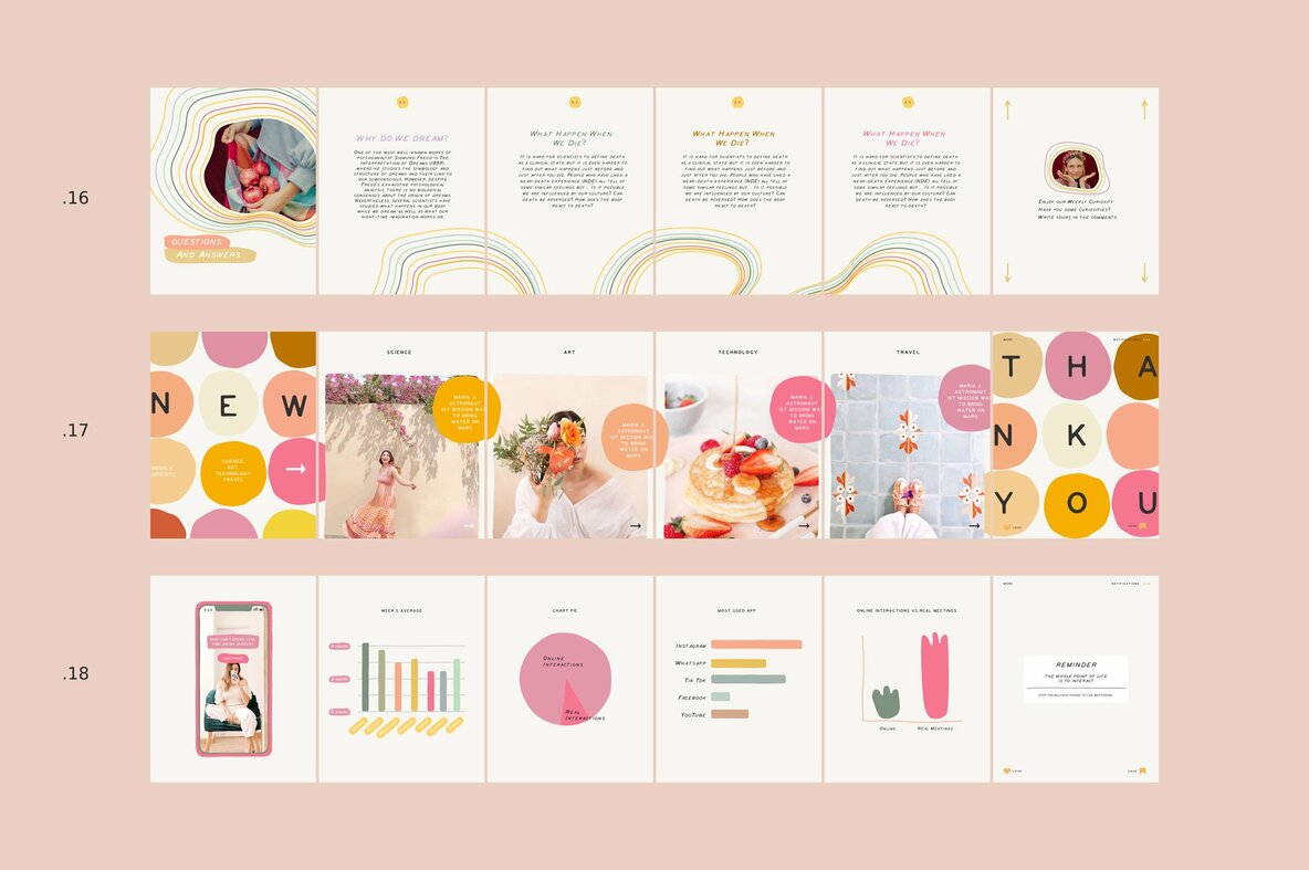 Educational Carousel Templates 9