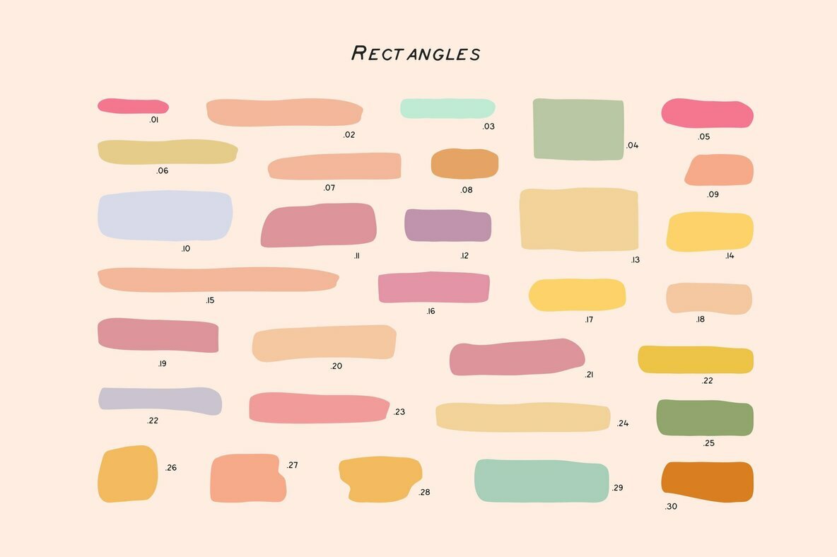 CANVA Elements Bubbles Arrows Frames 5