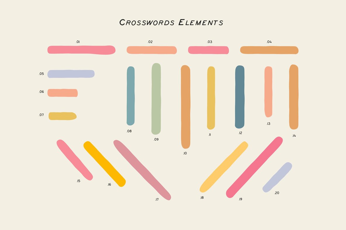 CANVA Elements Bubbles Arrows Frames 7