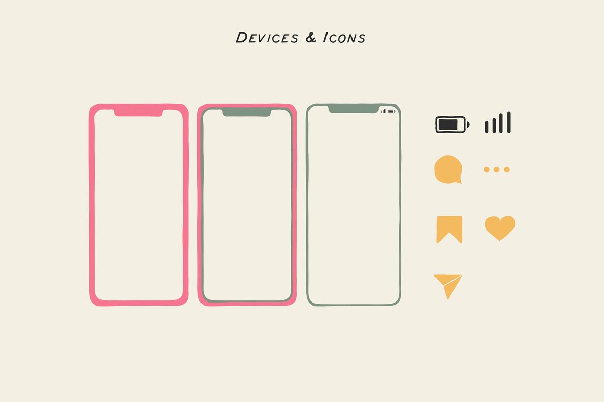 CANVA Elements Bubbles Arrows Frames 8