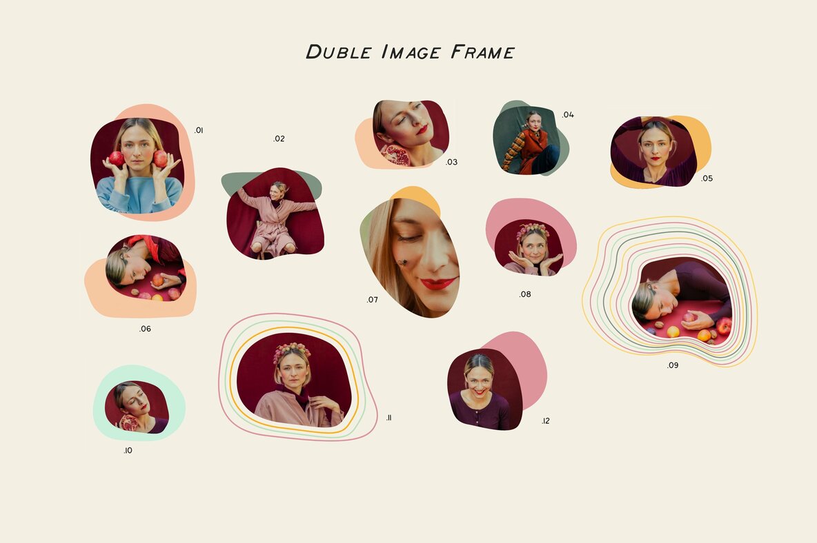 CANVA Elements Bubbles Arrows Frames 11