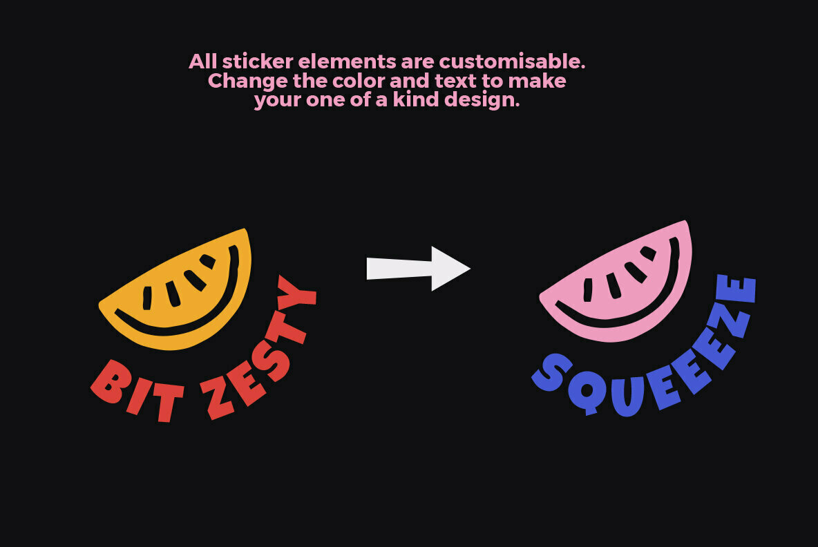 Sticker Builder Vector Set V2 2