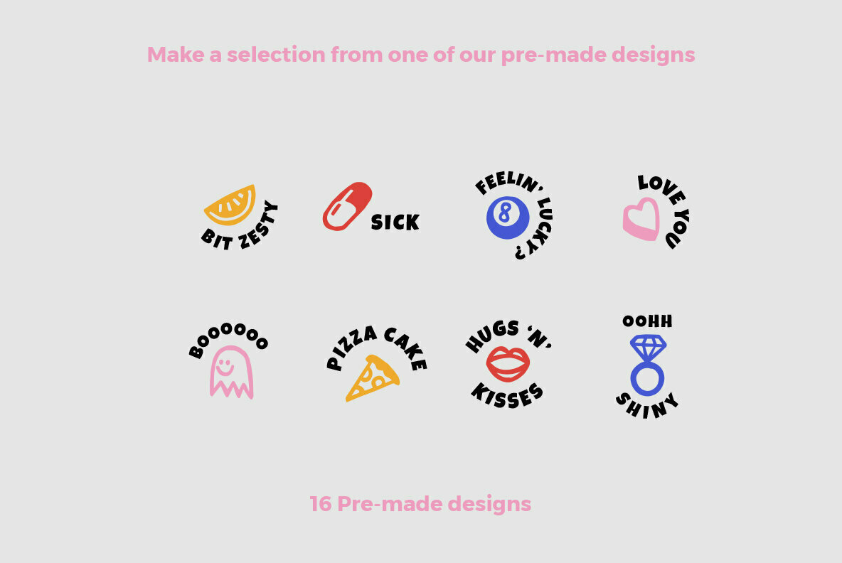 Sticker Builder Vector Set V2 3