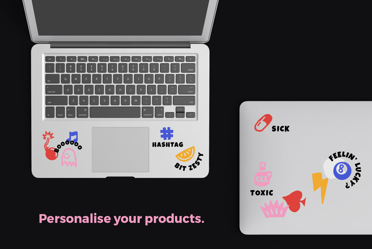 Sticker Builder Vector Set V2 7