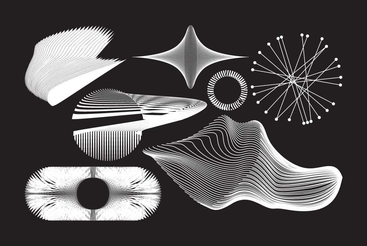 100Plus Abstract Vector Shapes 100Plus Abstract Vector Shapes