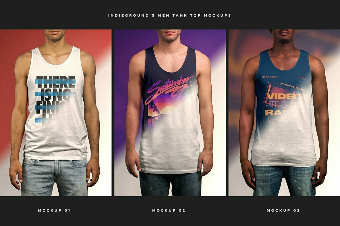 Men Tank Top Mockups 2