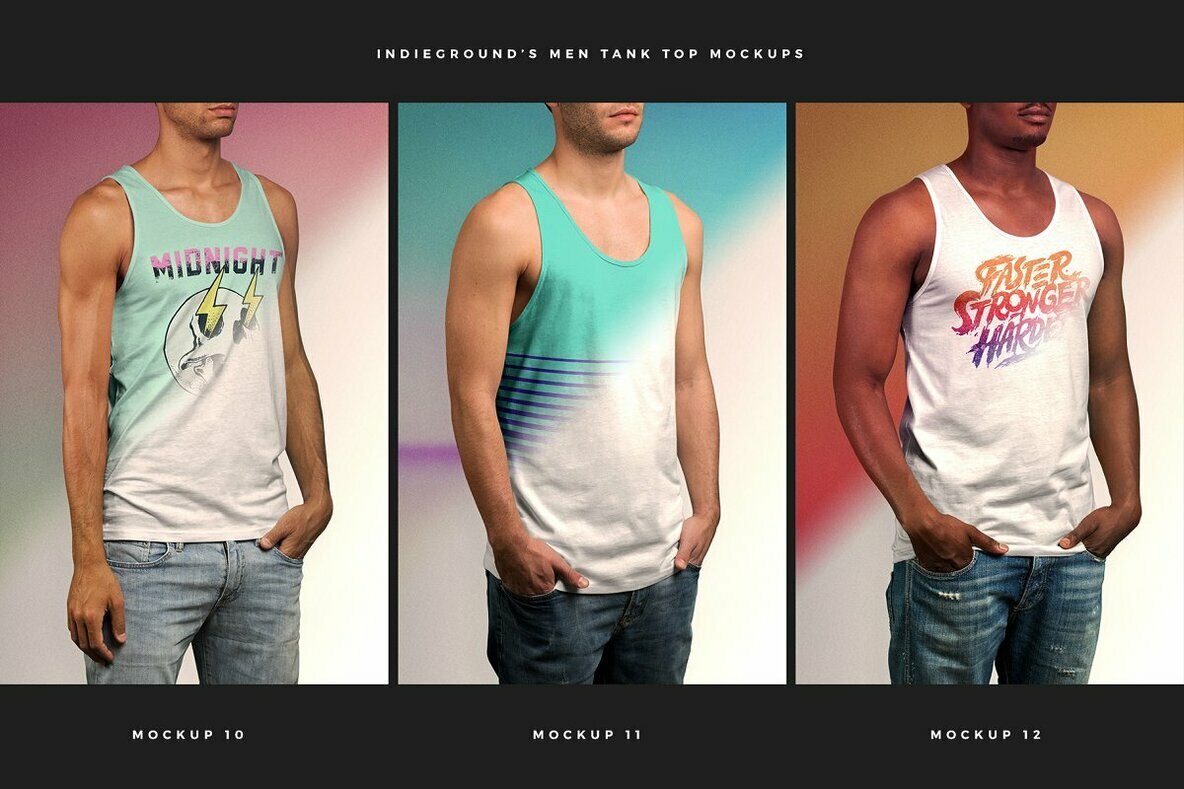 Men Tank Top Mockups 5