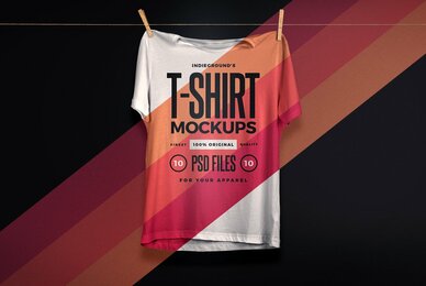 Studio T Shirt Mockups