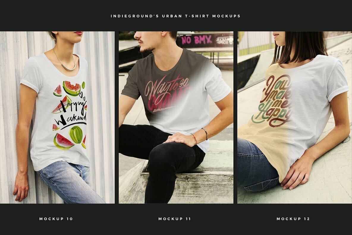 Urban T Shirt Mockups 5