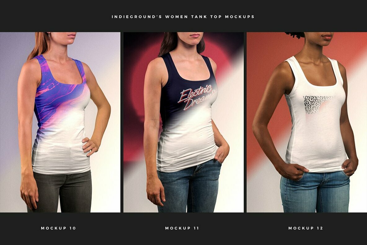 Women Tank Top Mockups 5