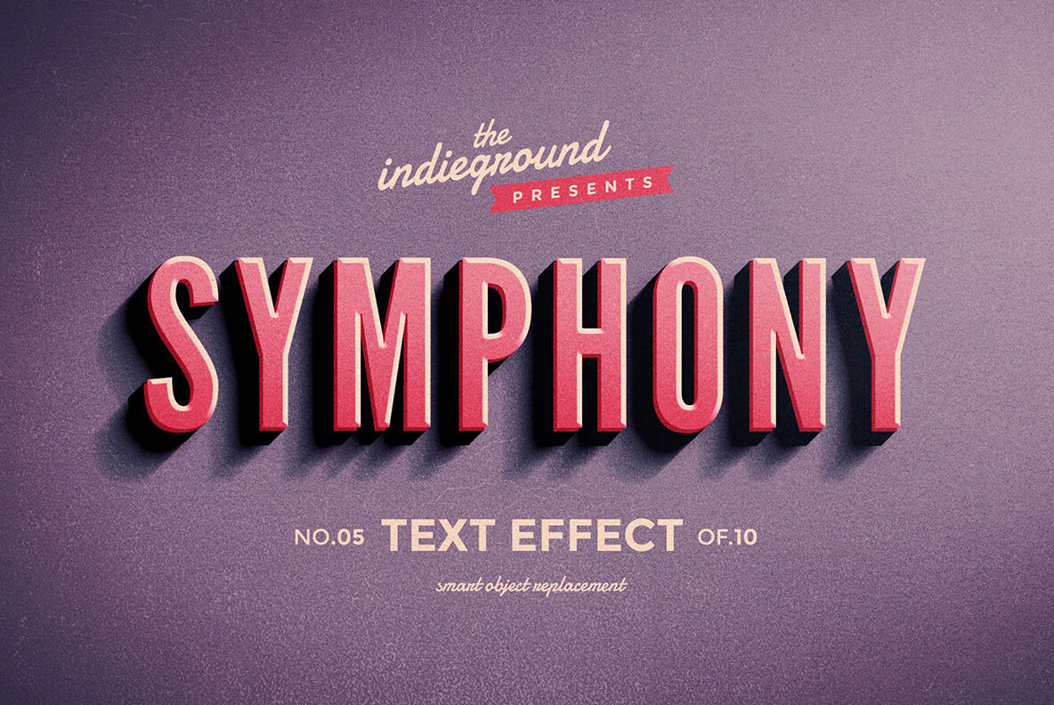 Retro Text Effects Vol 1 Retro Text Effects Vol 1