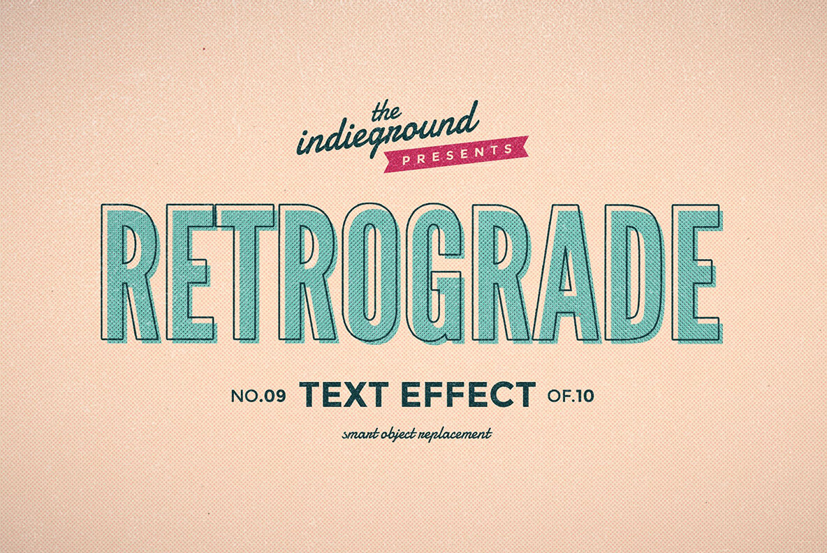 Retro Text Effects Vol 1 Retro Text Effects Vol 1