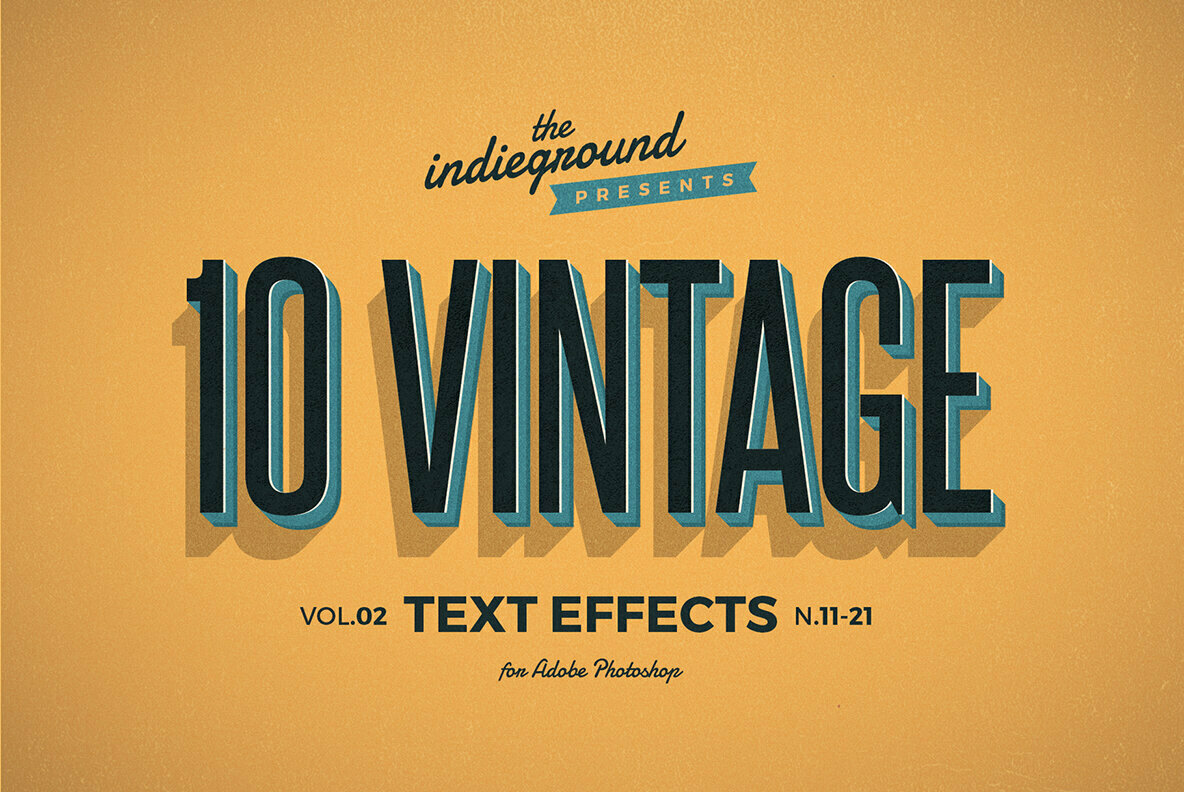 Retro Text Effects Vol 2 Retro Text Effects Vol 2