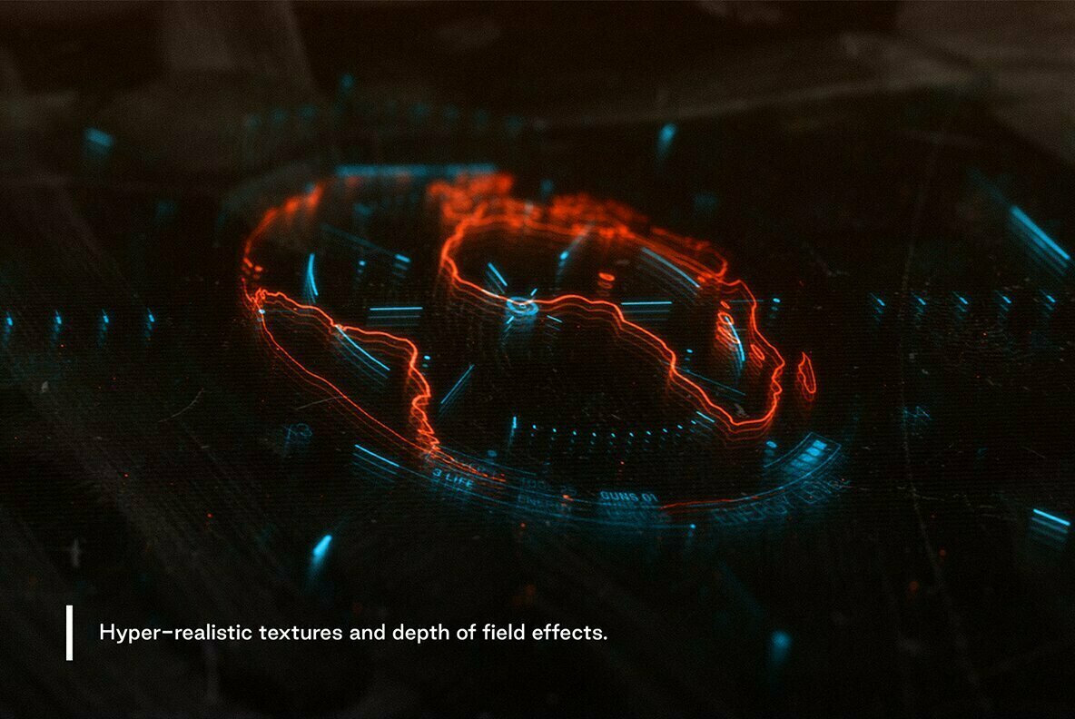 Cyber Futuristic Neon Display Cyber Futuristic Neon Display