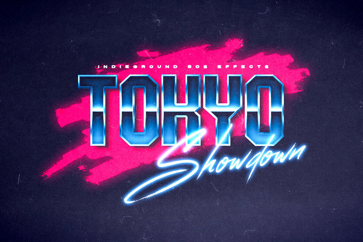 80s Text Effects Vol 2