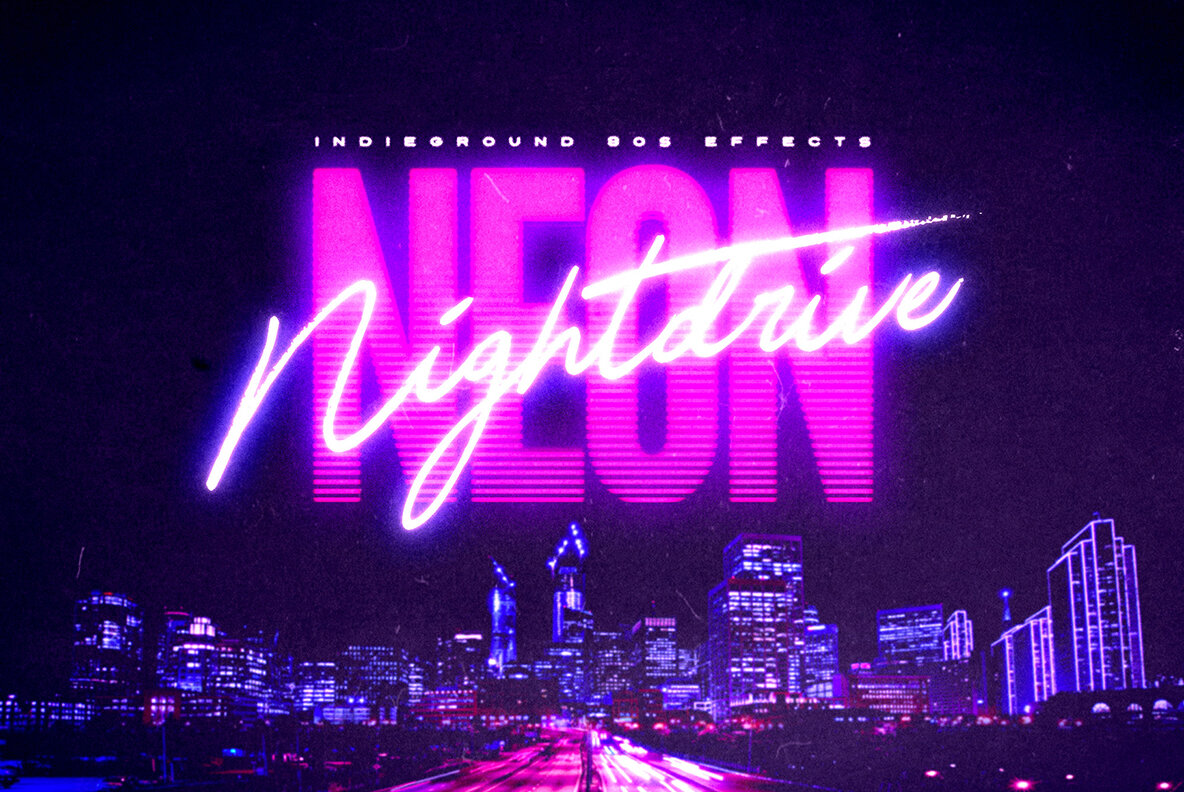 80s Text Effects Vol 2