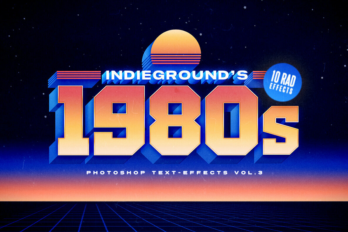 80s Text Effects Vol 3 80s Text Effects Vol 3