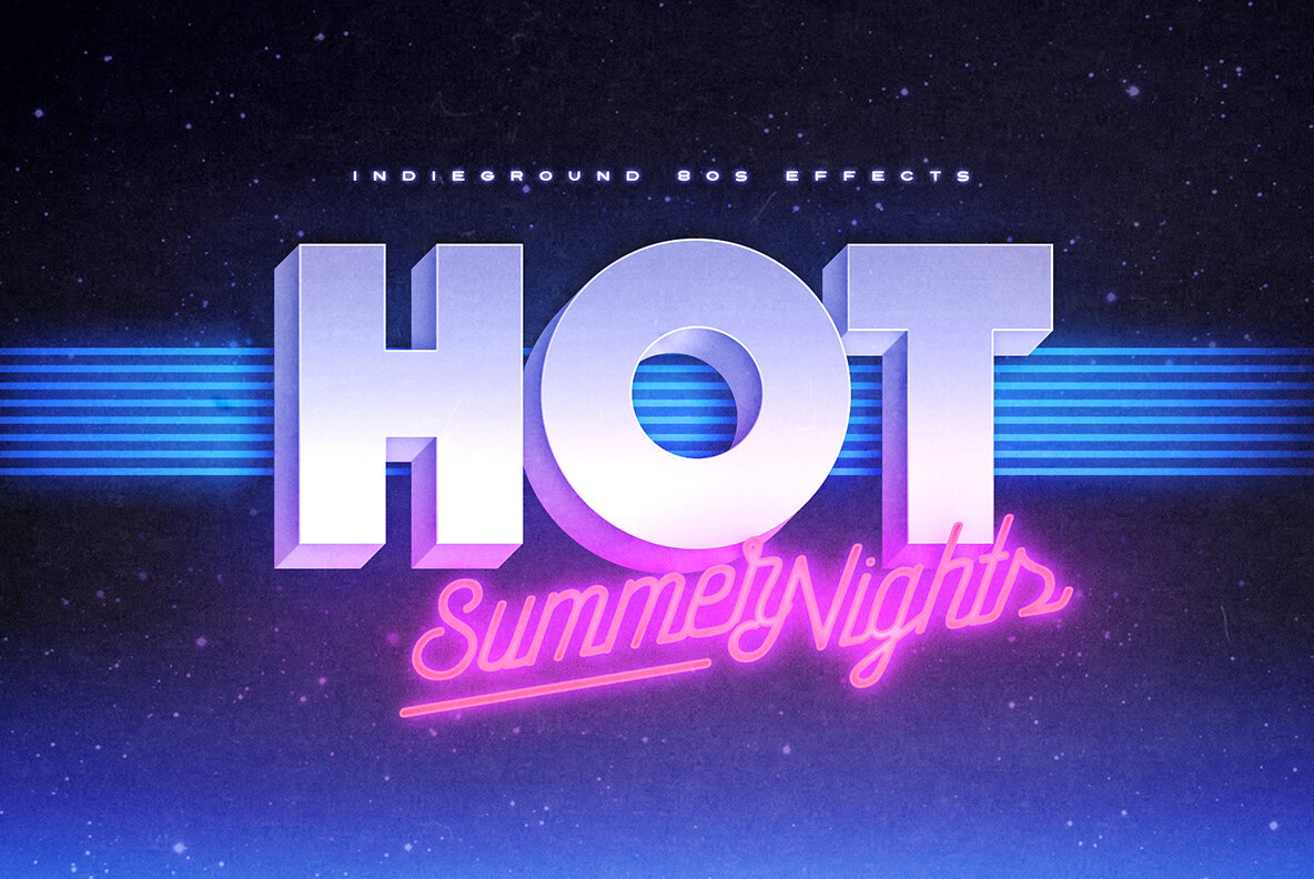 80s Text Effects Vol 3