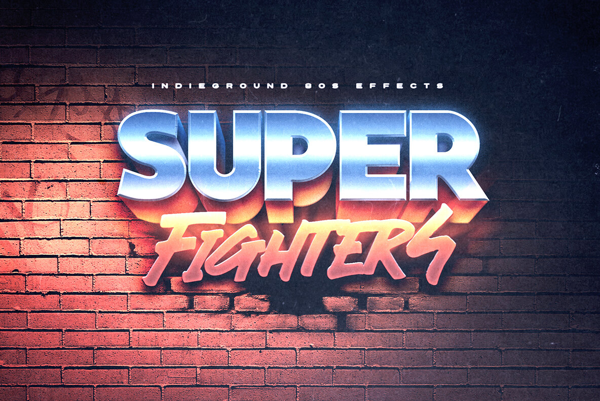 80s Text Effects Complete Bundle 80s Text Effects Complete Bundle