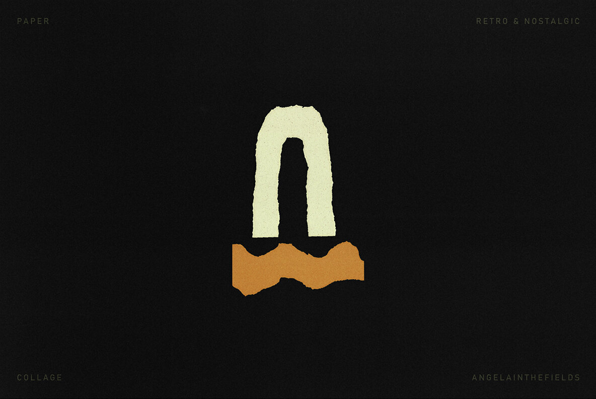 Kraftastic Torn Paper Shapes 2