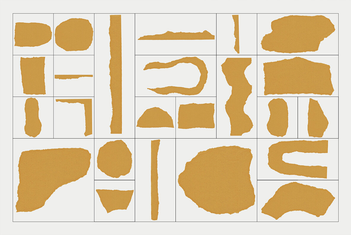 Kraftastic Torn Paper Shapes 6